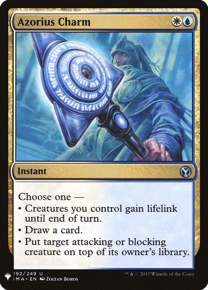 Azorius Charm [Mystery Booster] 