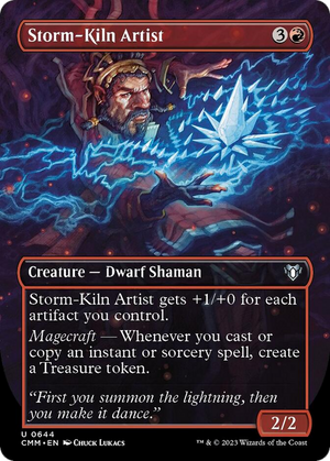 Storm-Kiln Artist (Borderless Alternate Art) [Order Masters] 