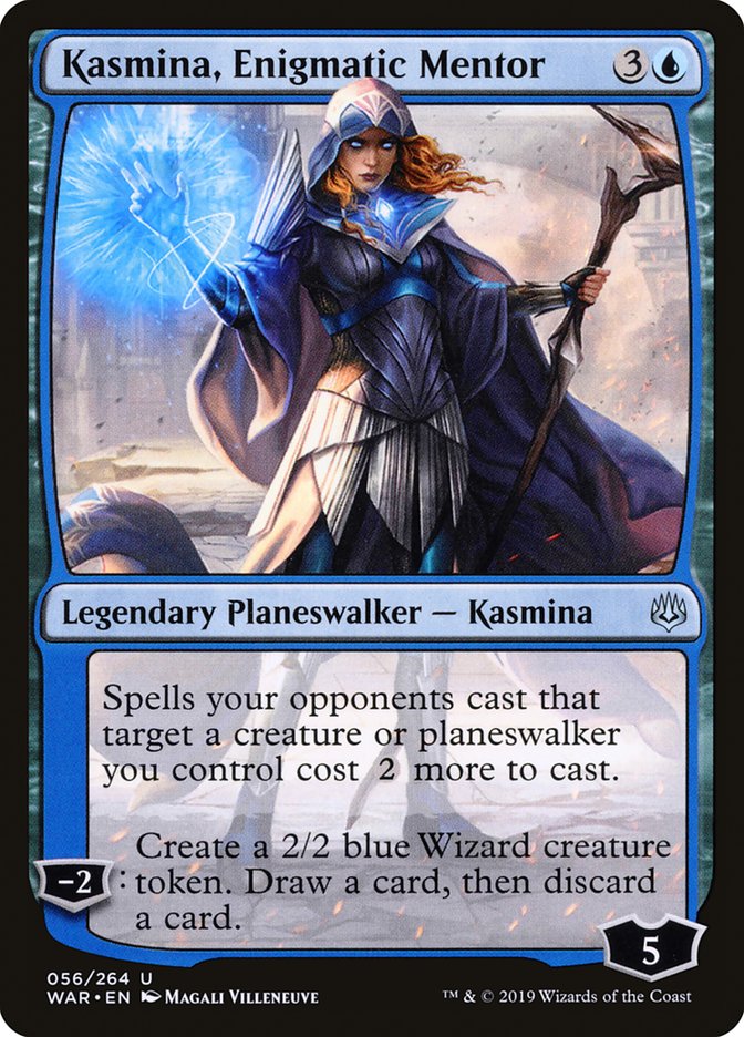 Kasmina, Enigmatic Mentor [War of the Spark] 