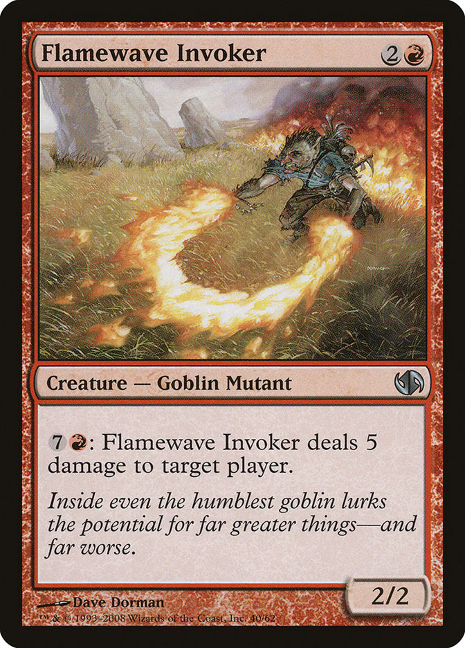 Flamewave Invoker [Duel Decks: Jace vs. Chandra] 