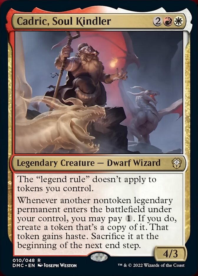 Cadric, Soul Kindler [Dominaria United Commander] 