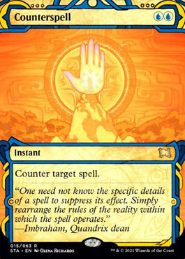 Counterspell (Foil Etched) [Strixhaven: School of Mages Mystical Archive] 