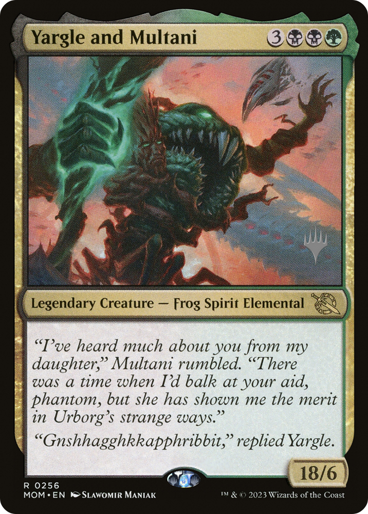Yargle and Multani (Promo Pack) [March of the Machine Promos] 