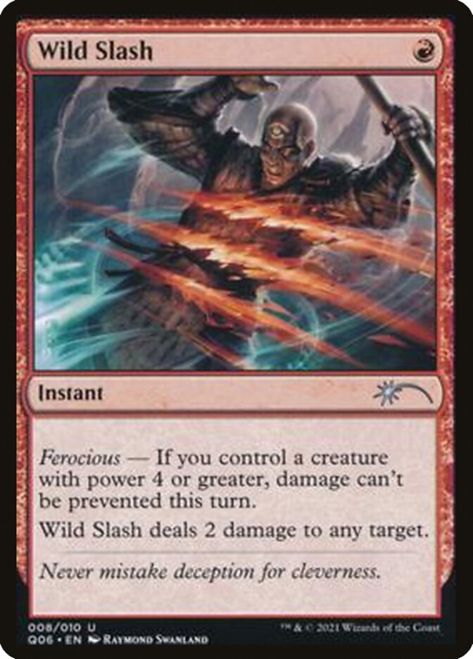 Wild Slash [Pioneer Challenger Decks 2021] 