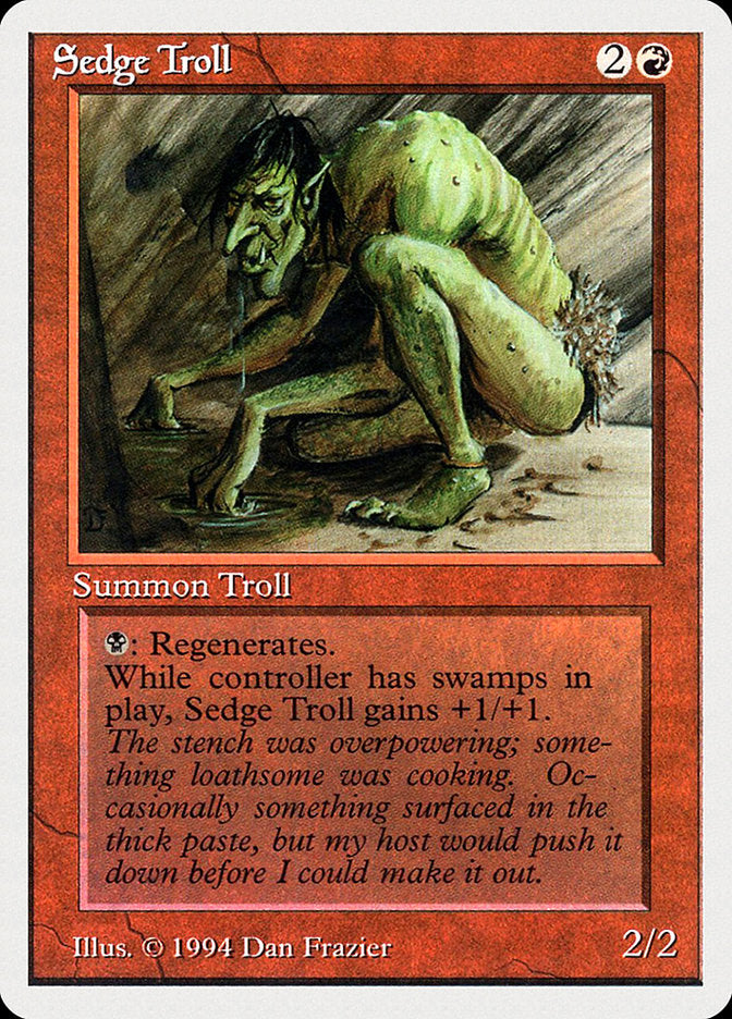 Sedge Troll [Summer Magic / Edgar] 