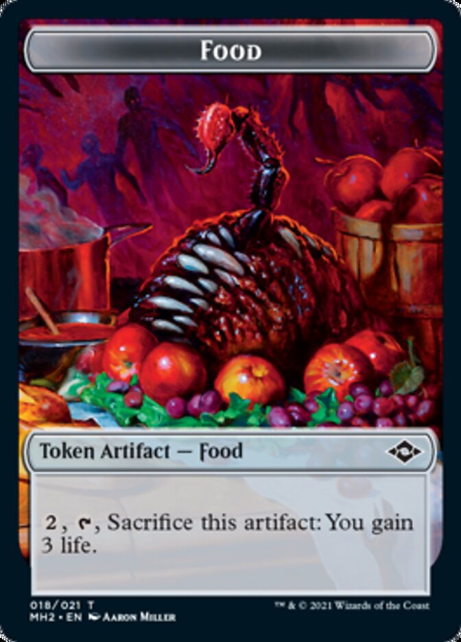 Food Token (18) [Modern Horizons 2 Tokens] 