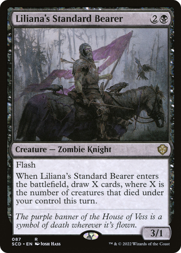 Liliana's Standard Bearer [Starter Commander Decks] 