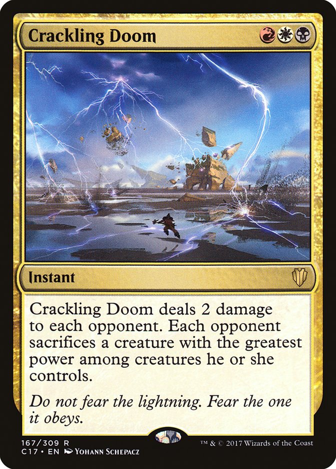 Crackling Doom [Commander 2017] 