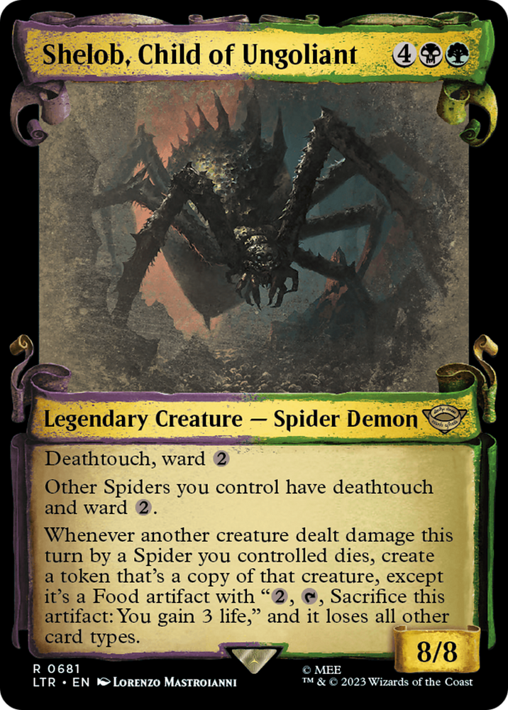 Shelob, Child of Ungoliant [The Lord of the Rings: Tales of Middle-Earth Showcase Scrolls] 