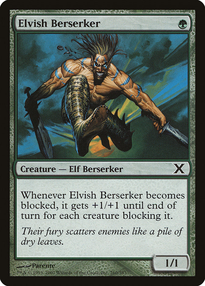 Elvish Berserker [Tenth Edition] 