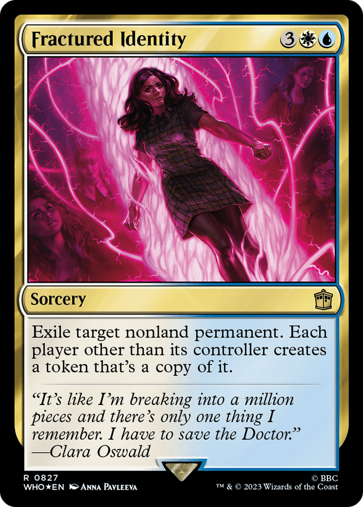 Fractured Identity (Surge Foil) [Doctor Who] 