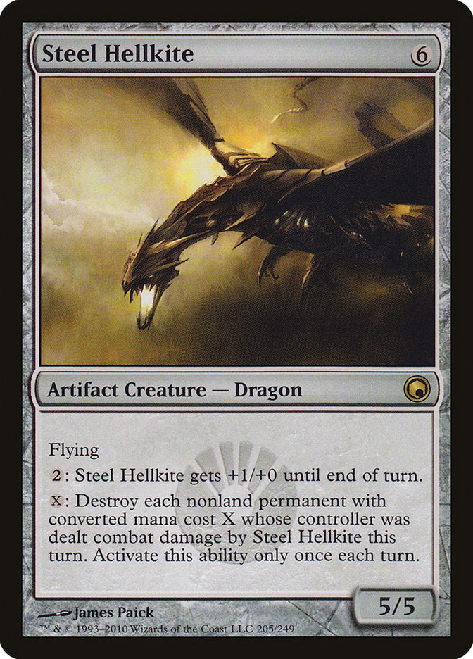 Steel Hellkite [Scars of Mirrodin] 