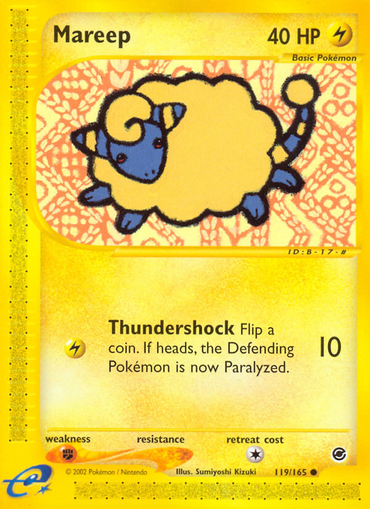 Mareep (119/165) [Expedition: Base Set] 