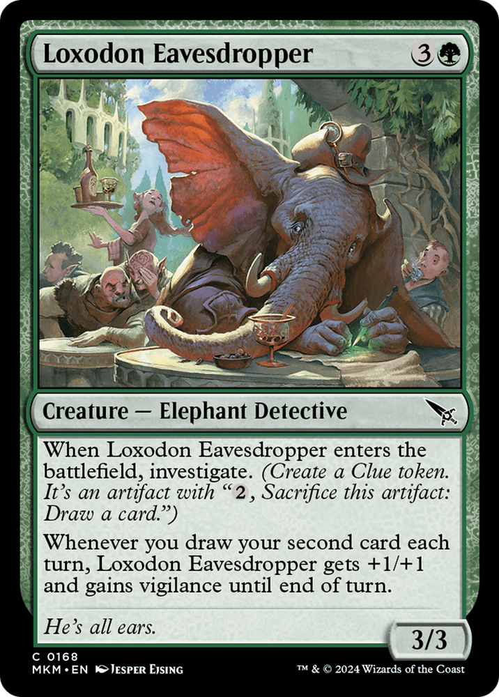 Loxodon Eavesdropper [Murders at Karlov Manor] 