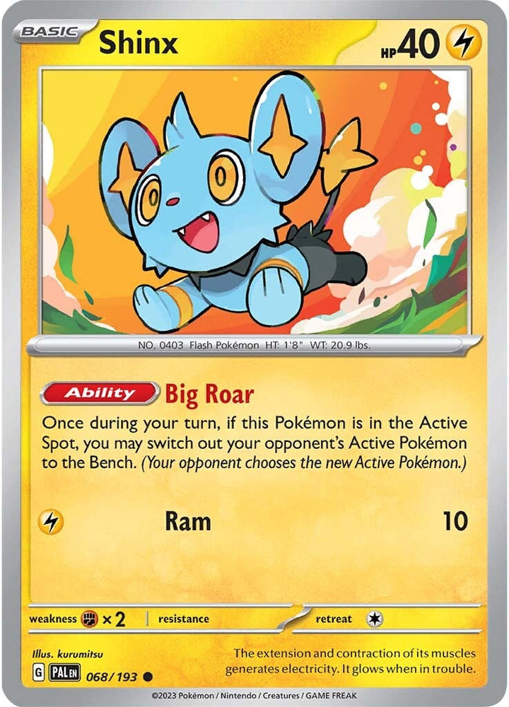 Shinx (068/193) [Scarlet &amp; Violet: Paldea Evolved] 