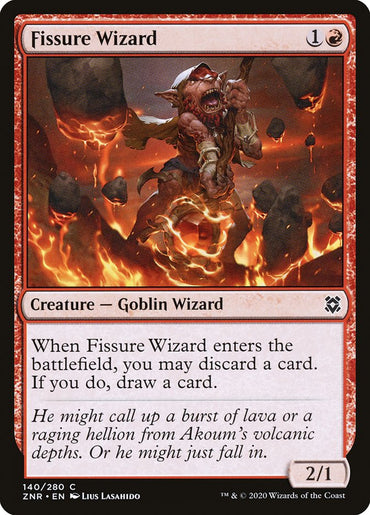 Fissure Wizard [Zendikar Rising] 