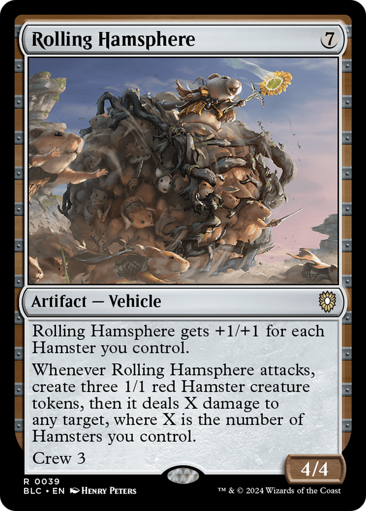 Rolling Hamsphere [Bloomburrow Commander] 