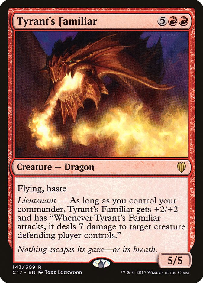 Tyrant's Familiar [Commander 2017] 