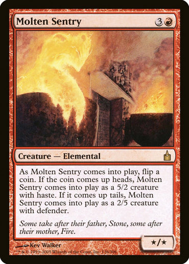 Molten Sentry [Ravnica: City of Guilds] 