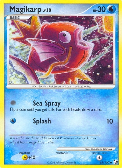 Magikarp (65/100) [Diamond &amp; Pearl: Stormfront] 