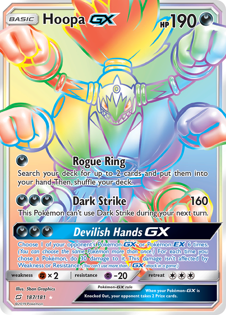 Hoopa GX (187/181) [Sun & Moon: Team Up] 