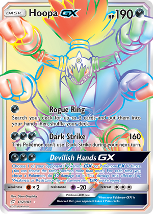 Hoopa GX (187/181) [Sun & Moon: Team Up]