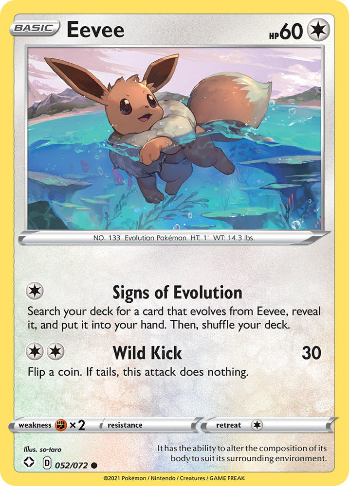 Eevee (052/072) [Sword &amp; Shield: Shining Fates] 