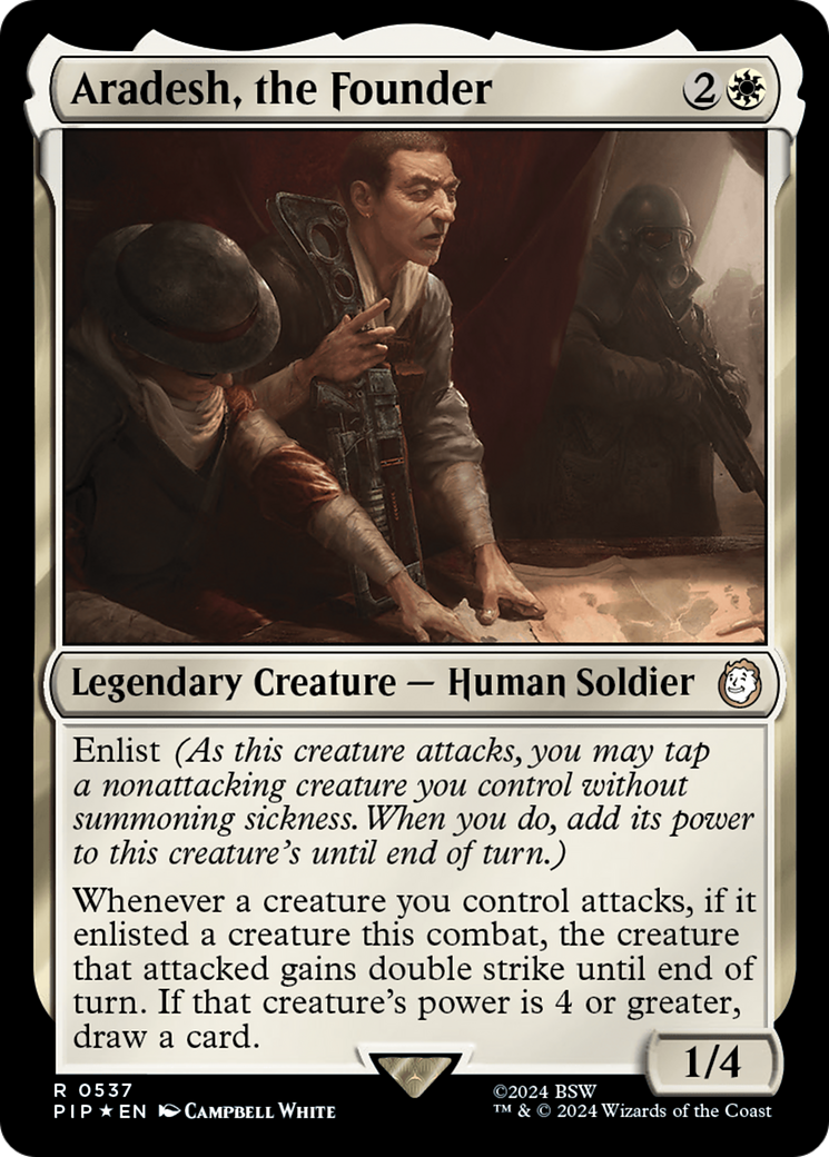 Aradesh, the Founder (Surge Foil) [Fallout] 