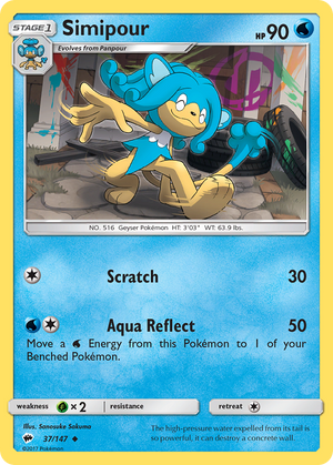 Simipour (37/147) [Sun &amp; Moon: Burning Shadows] 