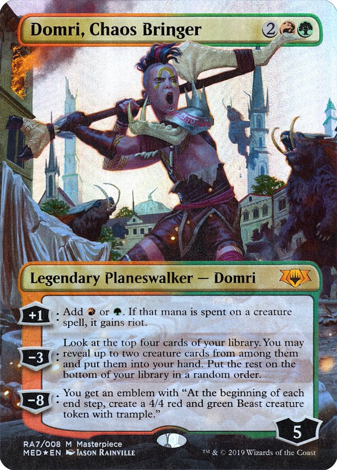 Domri, Chaos Bringer [Mythic Edition] 