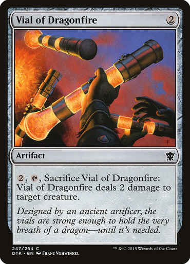 Vial of Dragonfire [Dragons of Tarkir] 