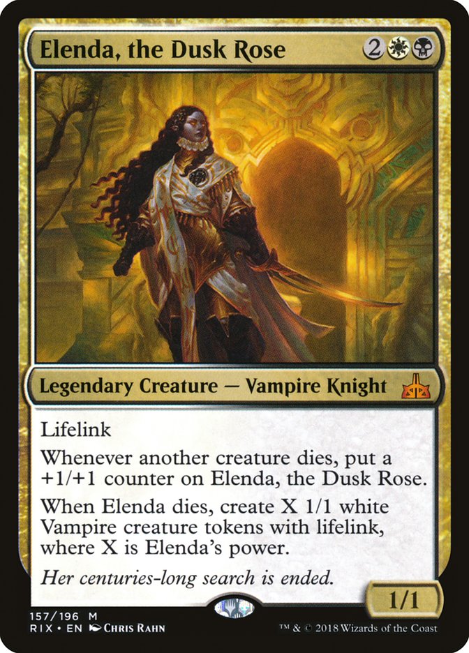 Elenda, the Dusk Rose [Rivals of Ixalan] 