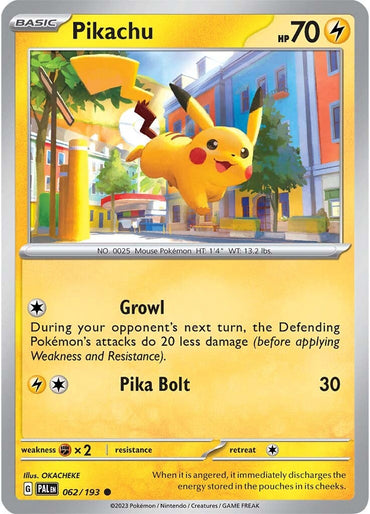 Pikachu (062/193) [Scarlet &amp; Violet: Paldea Evolved] 