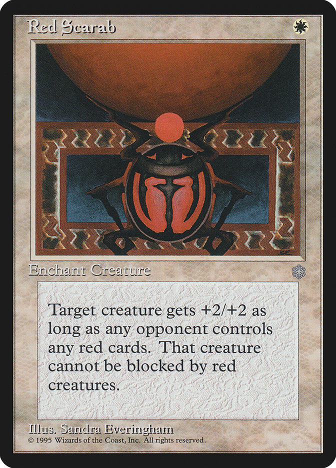 Red Scarab [Ice Age] 