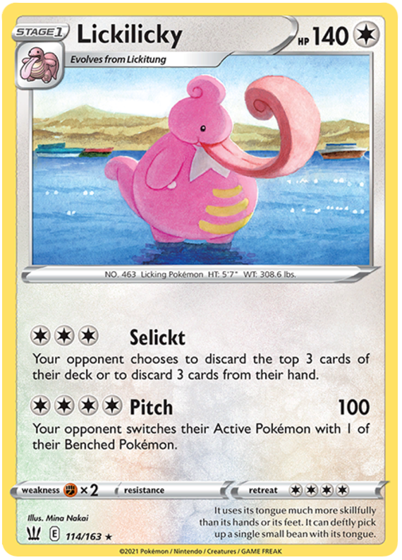 Lickilicky (114/163) [Sword & Shield: Battle Styles] 