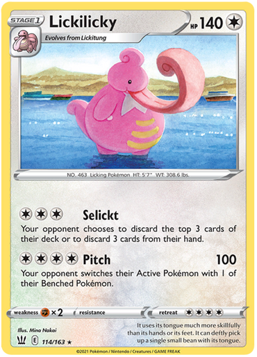 Lickilicky (114/163) [Sword &amp; Shield: Battle Styles] 