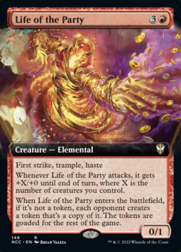 Life of the Party (Extended Art) [Streets of New Capenna Commander] 