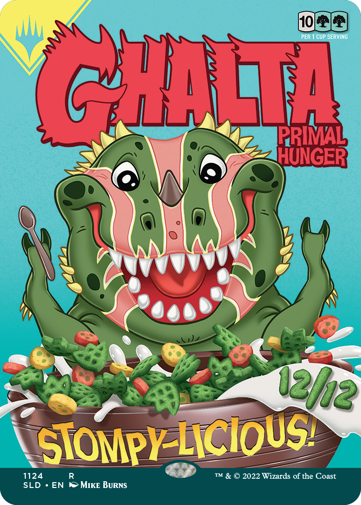 Ghalta, Primal Hunger (Borderless) [Secret Lair Drop Series] 