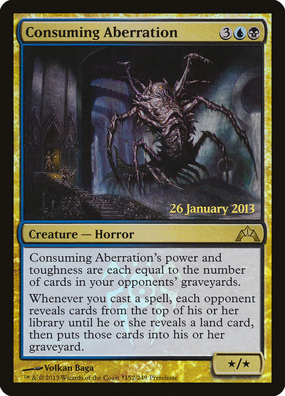 Consuming Aberration [Gatecrash Prerelease Promos] 