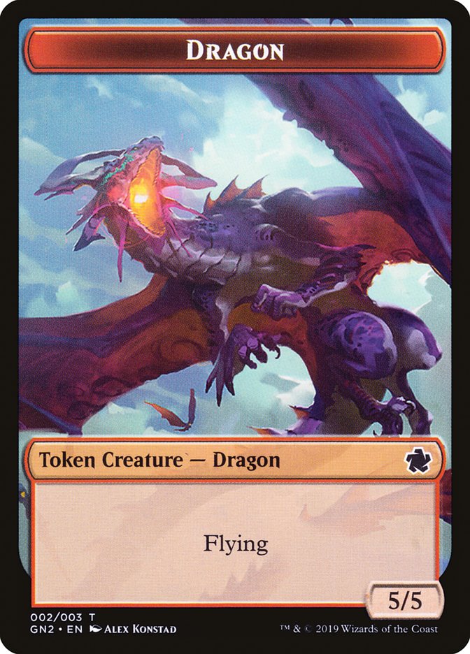 Dragon Token (002/003) [Game Night 2019 Tokens] 