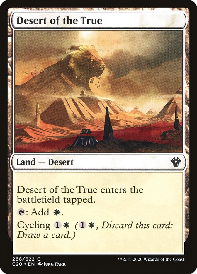 Desert of the True [Commander 2020] 