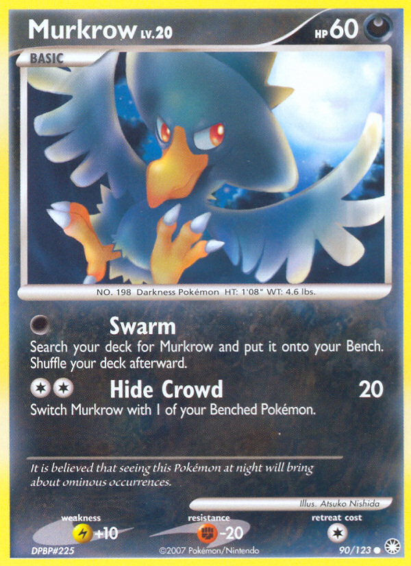 Murkrow (90/123) [Diamond & Pearl: Mysterious Treasures]