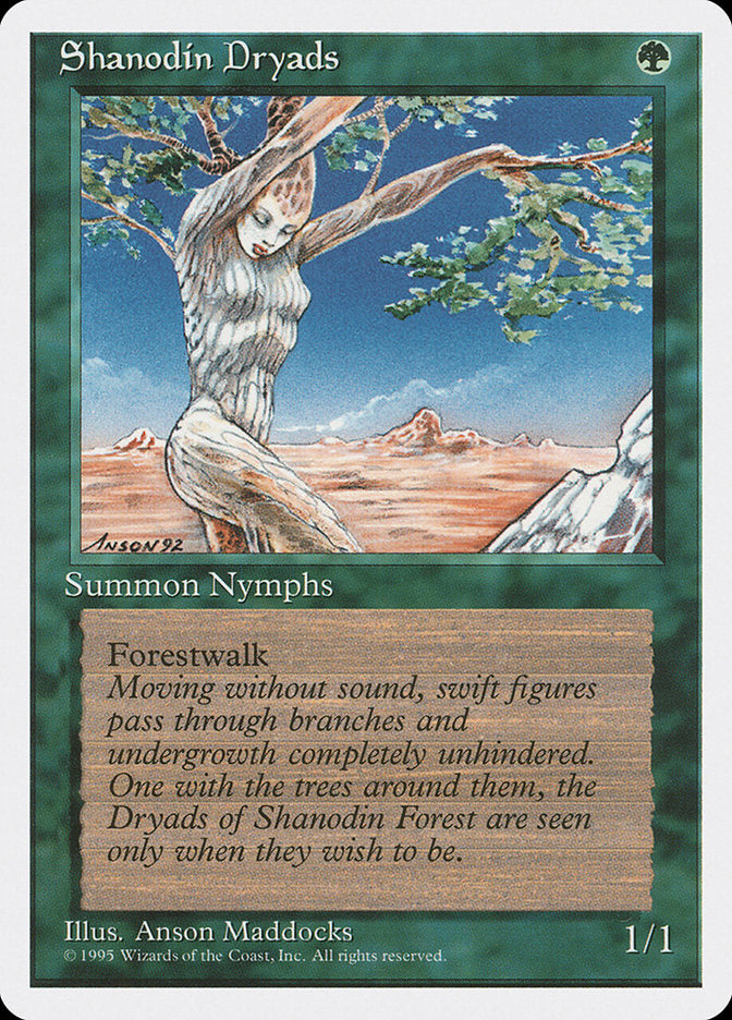 Shanodin Dryads [Fourth Edition]