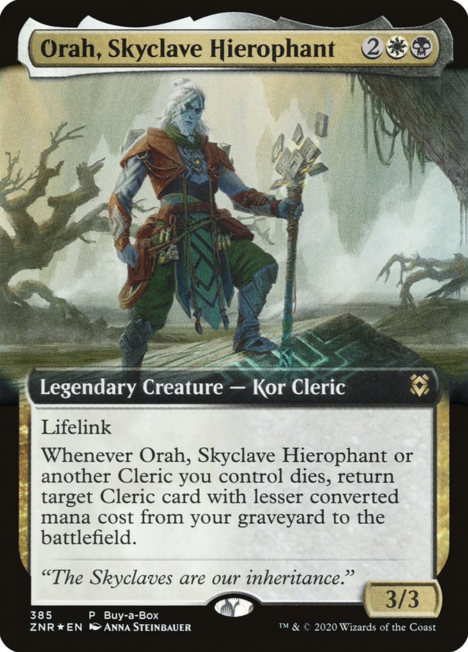 Orah, Skyclave Hierophant (Buy-A-Box) [Zendikar Rising] 