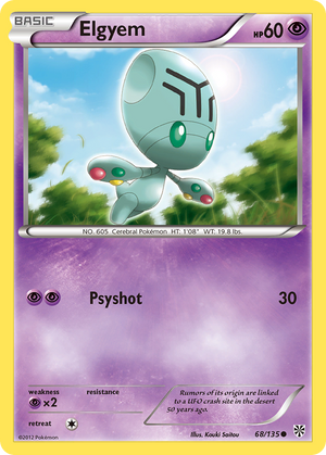 Elgyem (68/135) [Black &amp; White: Plasma Storm] 