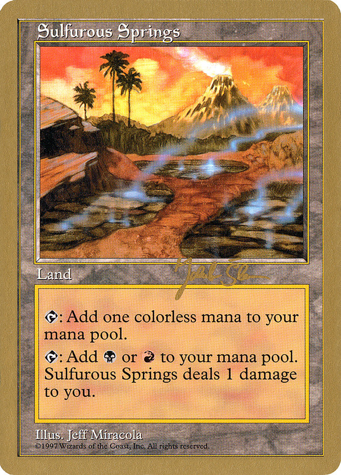 Sulfurous Springs (Jakub Slemr) [World Championship Decks 1997] 