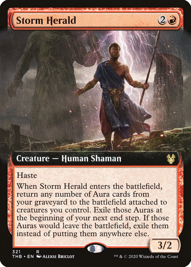 Storm Herald (Extended Art) [Theros Beyond Death] 