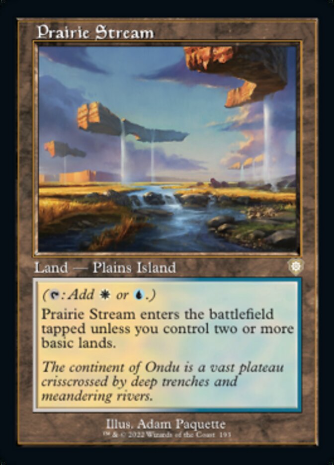 Prairie Stream (Retro) [The Brothers' War Commander] 