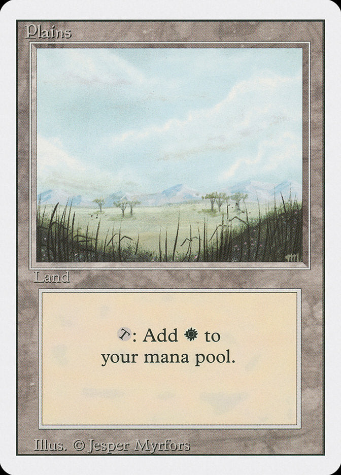 Plains (Trees on Plain / Signature on Right) [Revised Edition] 