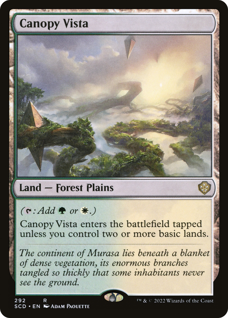 Canopy Vista [Starter Commander Decks] 